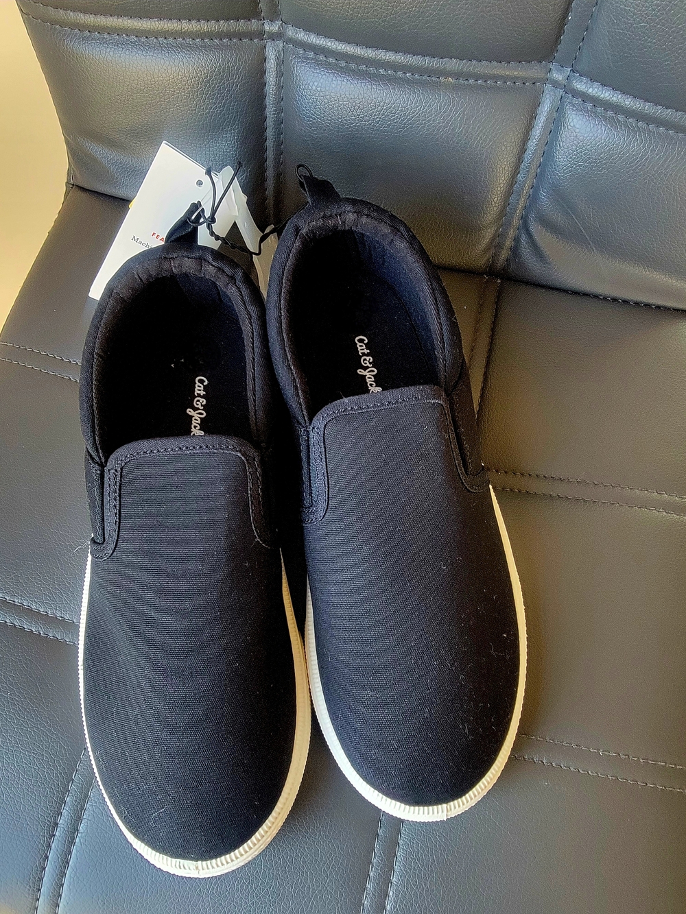 UNISEX Big Kids, Men/Women Hollis Slip-On Sneakers - Cat & Jack  Black